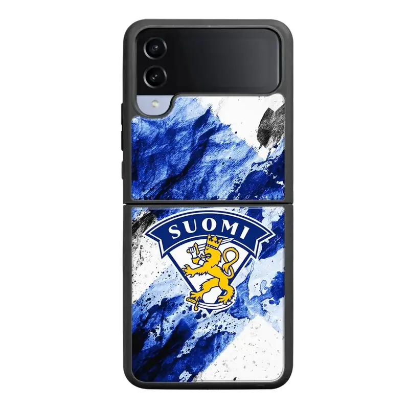 Samsung Galaxy Z Flip 4 jääkiekko suojakuoret - Leijonat