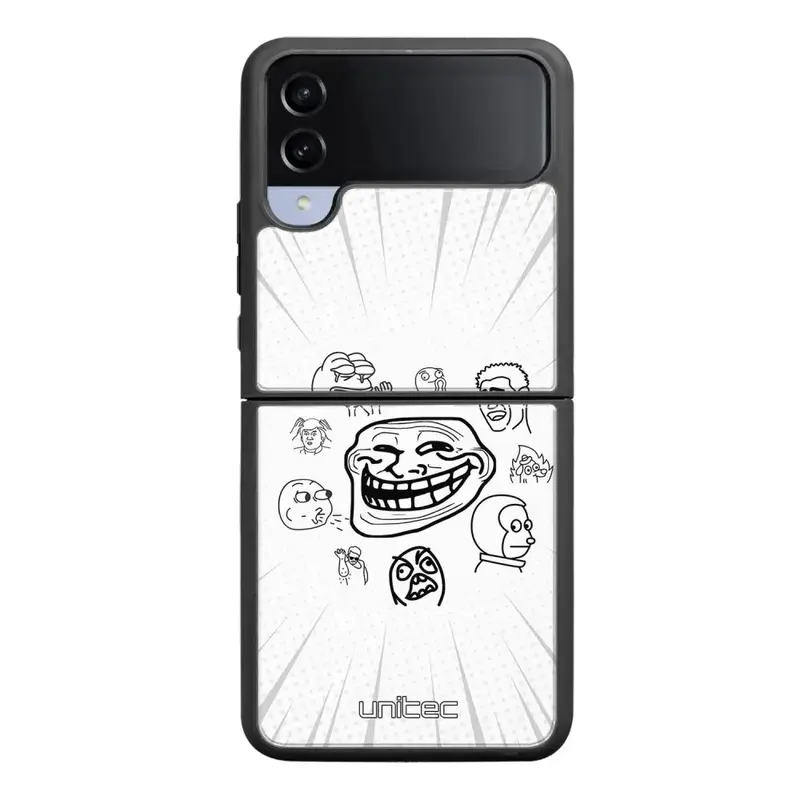 Samsung Galaxy Z Flip 4 meemi suojakuoret - Meemi