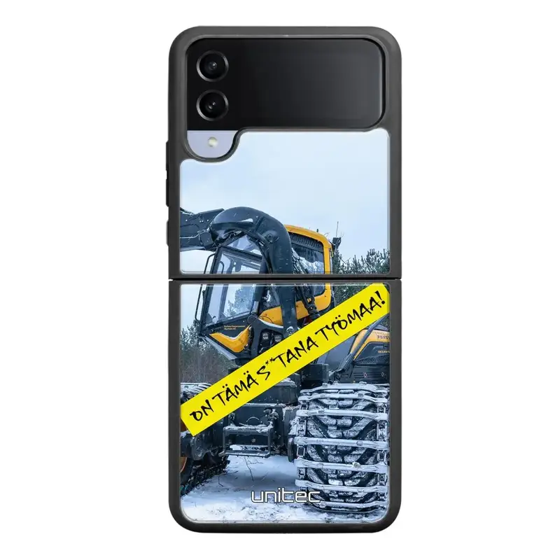 Samsung Galaxy Z Flip 4 meemi suojakuoret - Työmaa