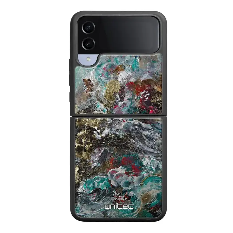 Samsung Galaxy Z Flip 4 modern art suojakuoret - Heart Knows - Noora Kämppi