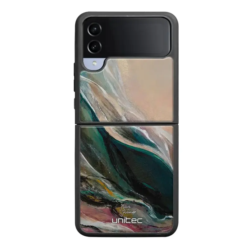 Samsung Galaxy Z Flip 4 modern art suojakuoret - Nudge - Noora Kämppi