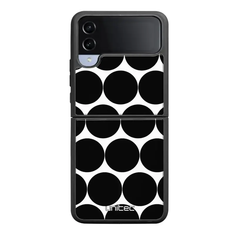 Samsung Galaxy Z Flip 4 pallo suojakuoret - Musta Pallo