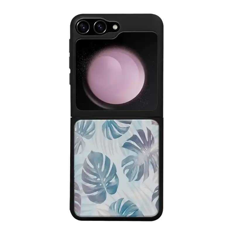 Samsung Galaxy Z Flip 5 kukka suojakuoret - Monstera Texture