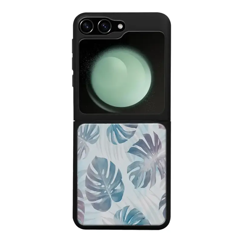 Samsung Galaxy Z Flip 6 kukka suojakuoret - Monstera Texture