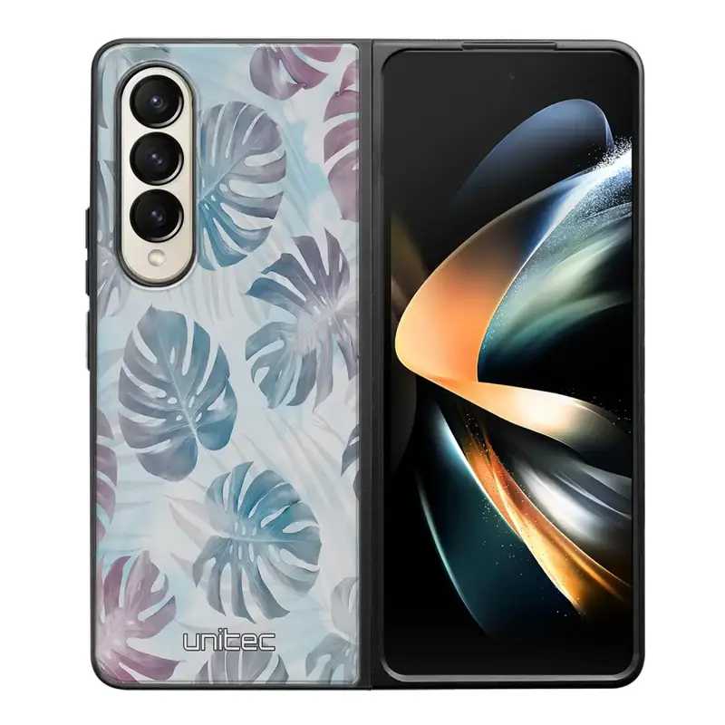 Samsung Galaxy Z Fold 4 kukka suojakuoret - Monstera Texture
