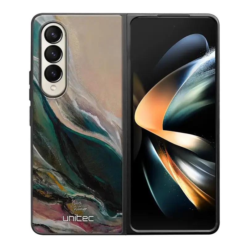 Samsung Galaxy Z Fold 4 modern art suojakuoret - Nudge - Noora Kämppi
