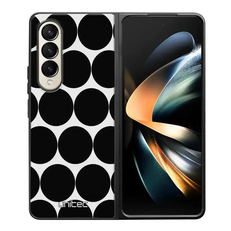 Samsung Galaxy Z Fold 4 pallo suojakuoret - Musta Pallo