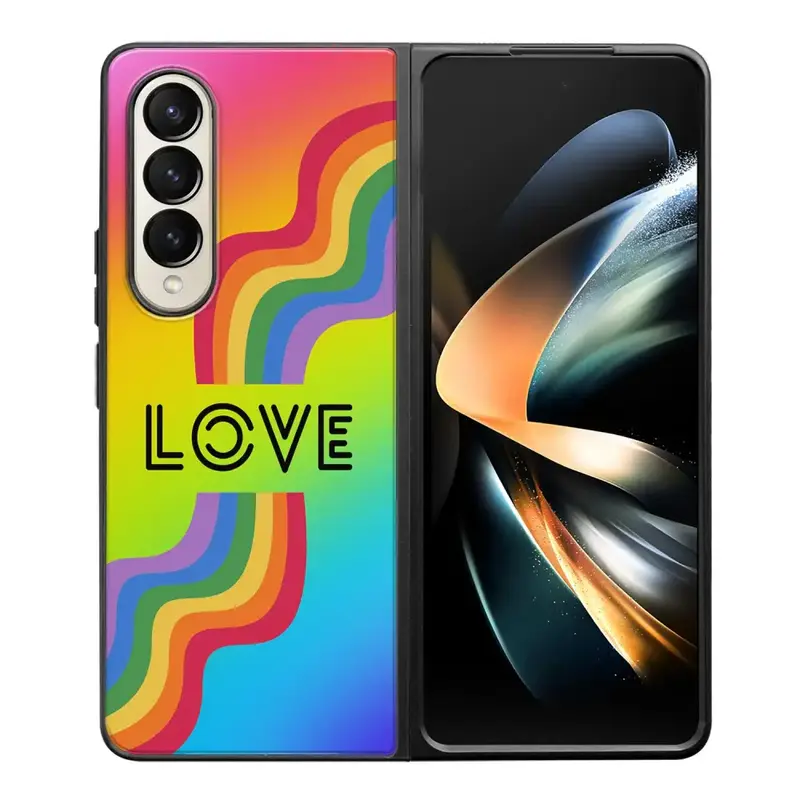 Samsung Galaxy Z Fold 4 pride suojakuoret - Love