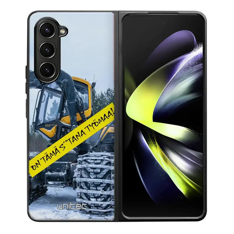 Samsung Galaxy Z Fold 5 meemi suojakuoret - Työmaa