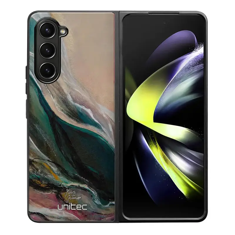 Samsung Galaxy Z Fold 5 modern art suojakuoret - Nudge - Noora Kämppi