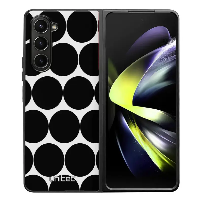 Samsung Galaxy Z Fold 5 pallo suojakuoret - Musta Pallo