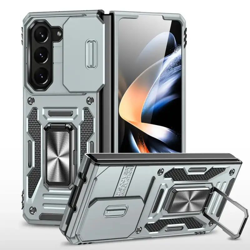 Samsung Galaxy Z Fold 6 Armor suojakuori - Harmaa