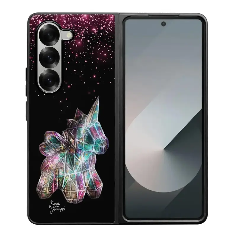 Samsung Galaxy Z Fold 6 unicorn suojakuoret - Pinkki - Noora Kämppi