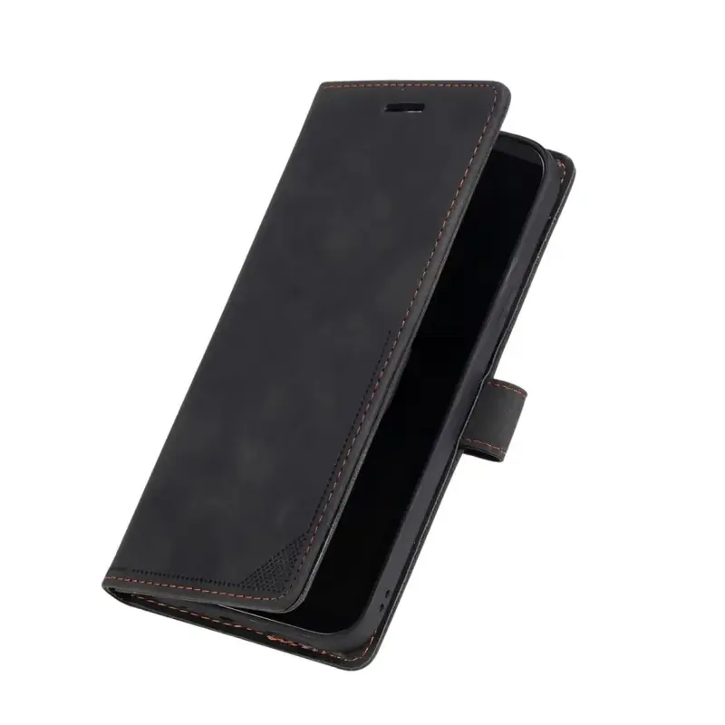 Samsung S21 5G Lompakko Suojakotelo Musta