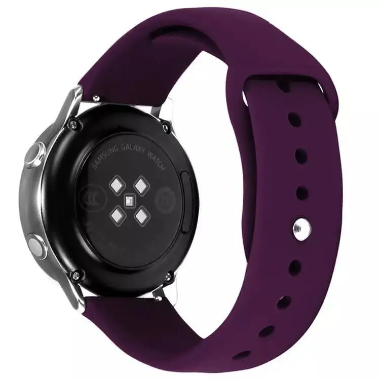 Silikoniranneke 22mm - Tumman violetti