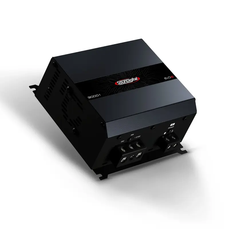 SounDigital 3000.1 EVO6 4 Ohm, Monovahvistin 3000W RMS, Class D