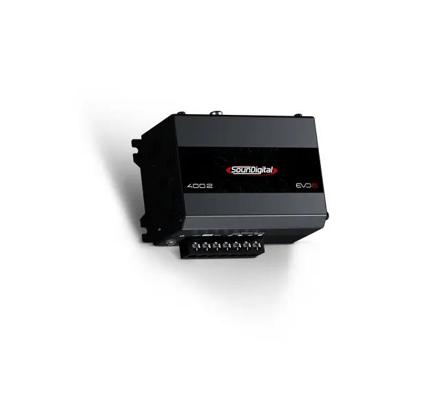 SounDigital 400.2 EVO 6 4 ohm vahvistin, 2 x 200 W RMS