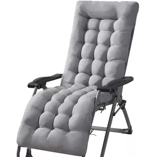 Sun Lounger Cushion - Recliner Cushion 170 x 50 cm