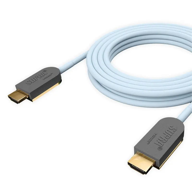 Supra AOC 8K HDMI 2.1 -kaapeli – aktiivinen optinen, 48 Gbps, 2–50 m