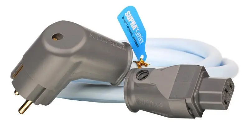 Supra LORAD 2.5 mm² virtajohto kulmalla – LoRad MkII, Schuko EU