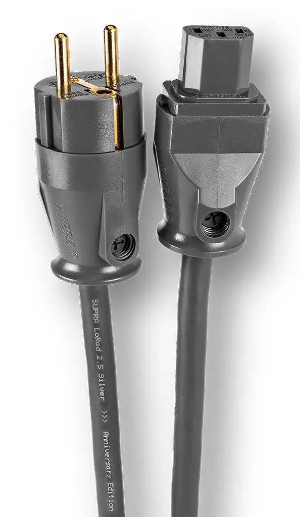 Supra LORAD SPC (Silver Plated Copper) 2.5 mm2 virtajohto