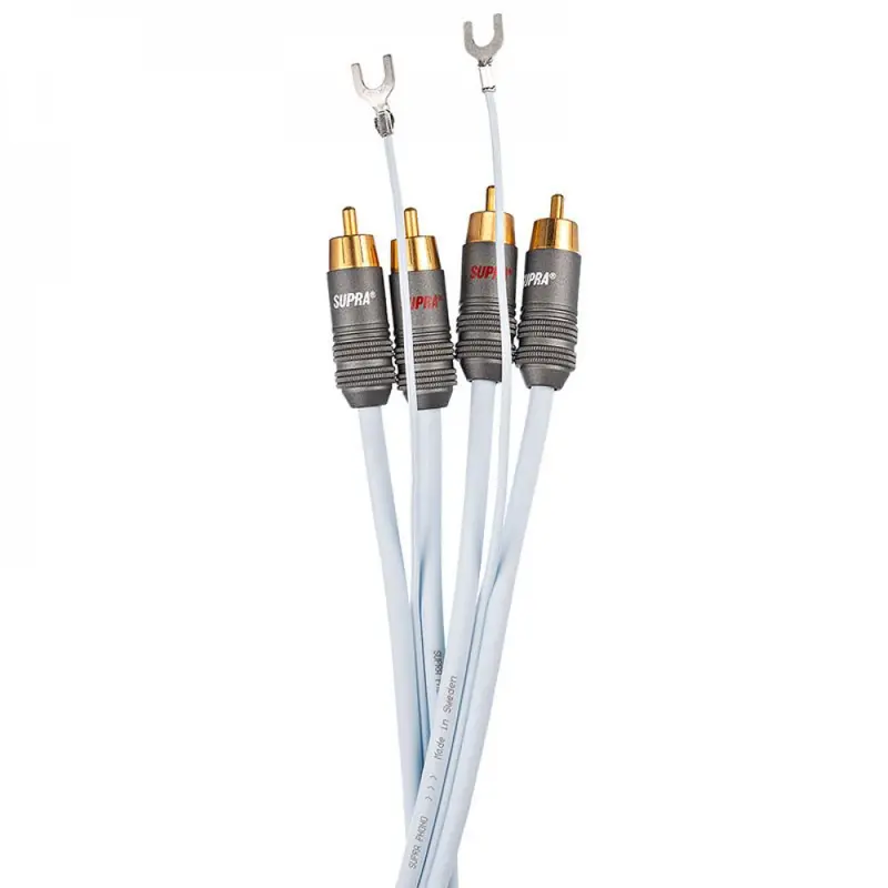 Supra Phono 2RCA-CS phono-kaapeli levysoittimelle