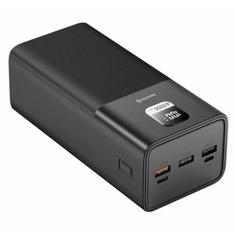 Swissten Power Line Power Bank 40,000 mAh 100 W Power Delivery