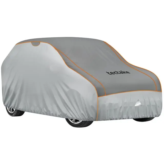 Tectake Car Cover, Waterproof SUV / Small Van (520 x 185 x 145 cm)