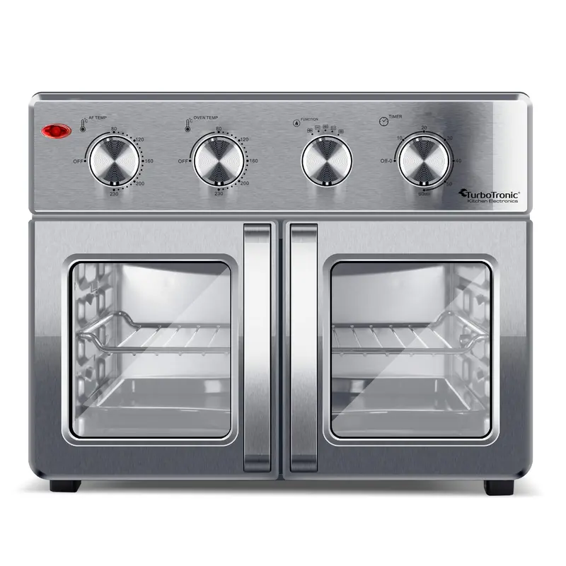 TurboTronic TT-AF32MFD Airfryer XXL / Oven 32L, Silver