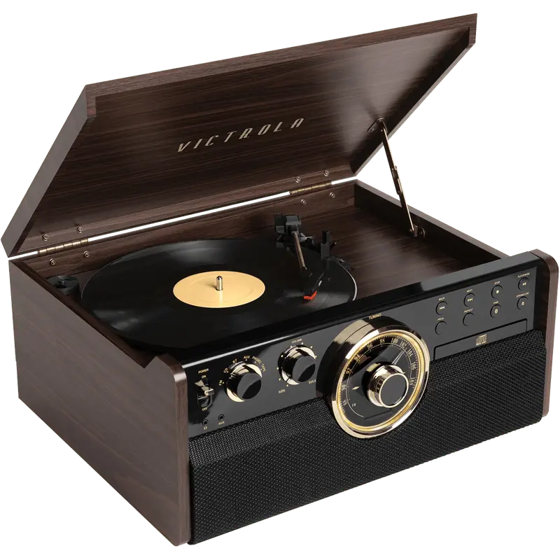 Victrola Empire 6-in-1 Audio System with Turntable