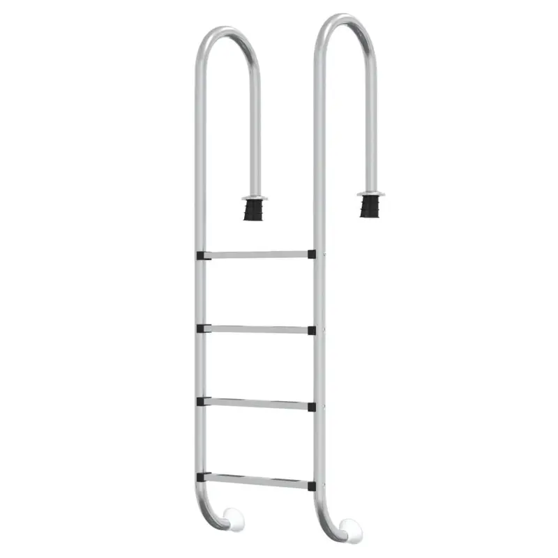 vidaXL Pool Ladder, Stainless Steel
