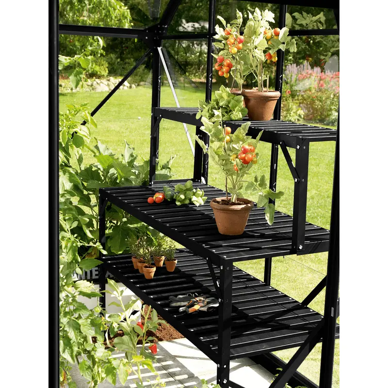 Vitavia Folding Greenhouse Staging Table Top, Black