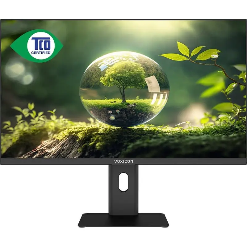 Voxicon D27QT9 Ergonomic Screen TCO 9.0 Monitor - Black