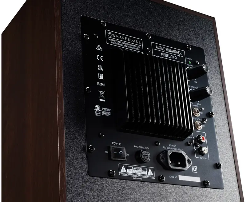 Wharfedale DX-3 HCP 5.1-kaiutinjärjestelmä – 8" sub