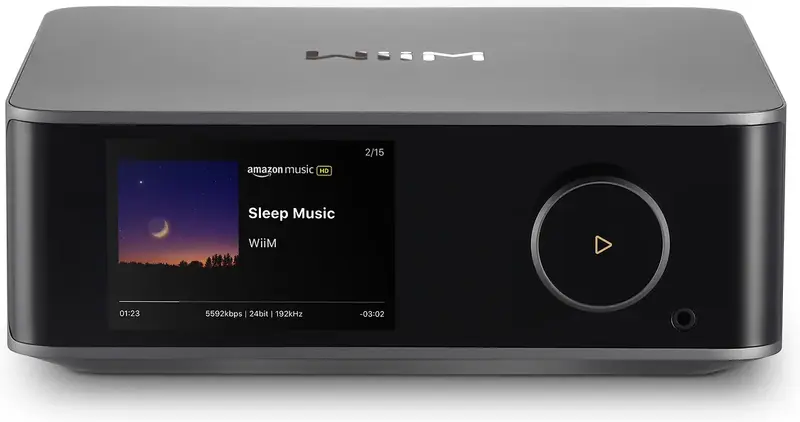 WiiM Ultra langaton audio-streameri ja monihuonejärjestelmän audio-vastaanotin