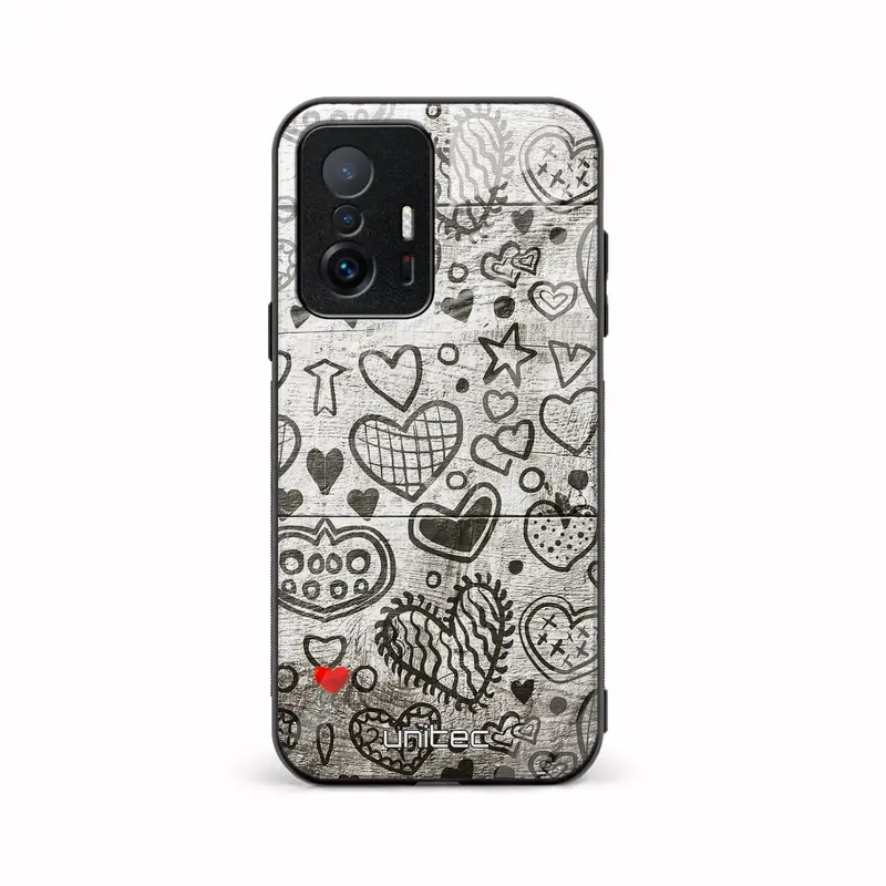Xiaomi 11T 5G Unitec suojakuori, Hearts