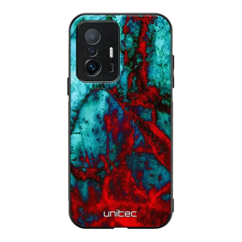Xiaomi 11T Pro marmori suojakuoret - Blue Red Marble