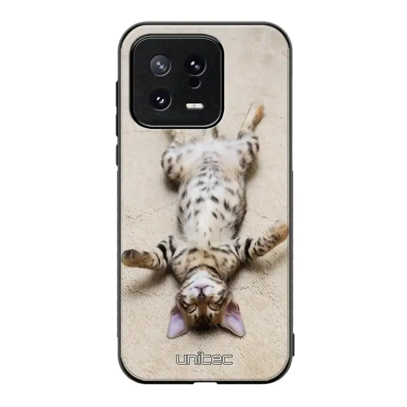 Xiaomi 13 kissa suojakuoret - Relaxing Cat