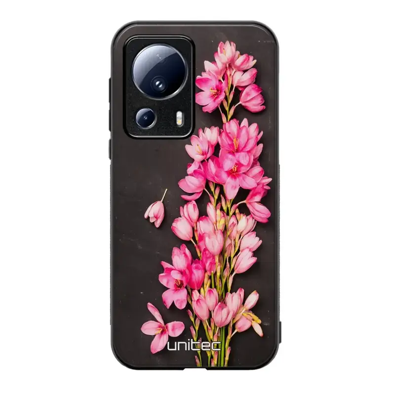 Xiaomi 13 Lite kukka suojakuoret - Pink Flowers