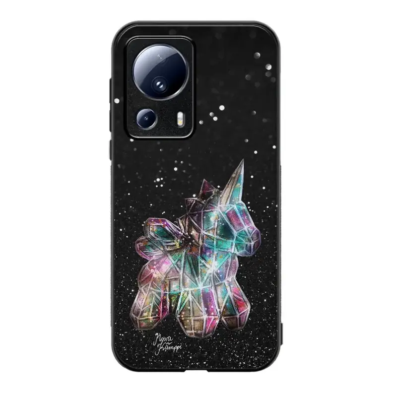 Xiaomi 13 Lite unicorn suojakuoret - Valkoinen - Noora Kämppi