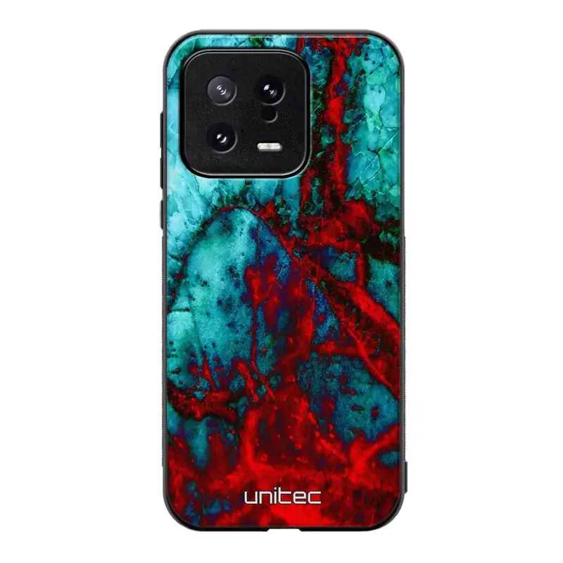 Xiaomi 13 marmori suojakuoret - Blue Red Marble