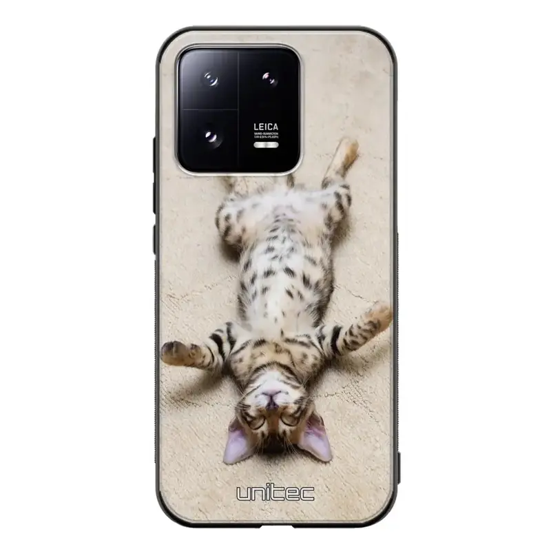 Xiaomi 13 Pro kissa suojakuoret - Relaxing Cat