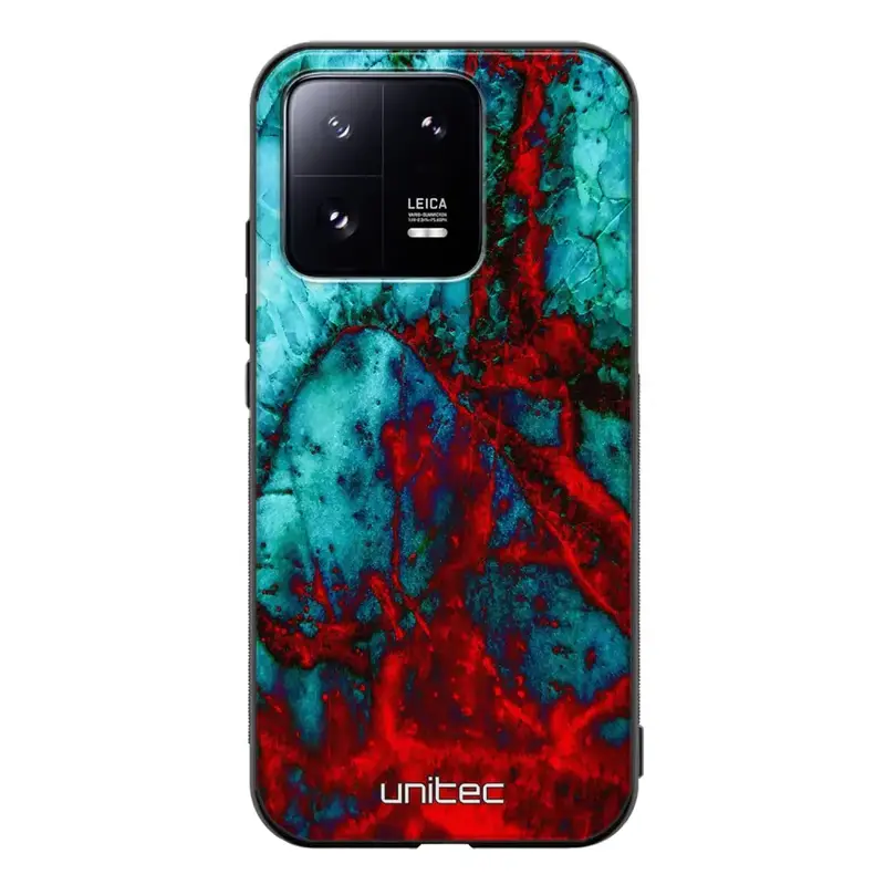Xiaomi 13 Pro marmori suojakuoret - Blue Red Marble