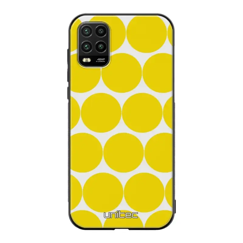 Xiaomi Mi 10 Lite pallo suojakuoret - Keltainen Pallo