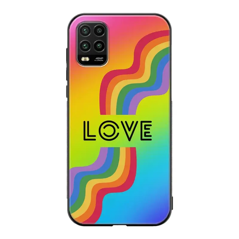Xiaomi Mi 10 Lite pride suojakuoret - Love