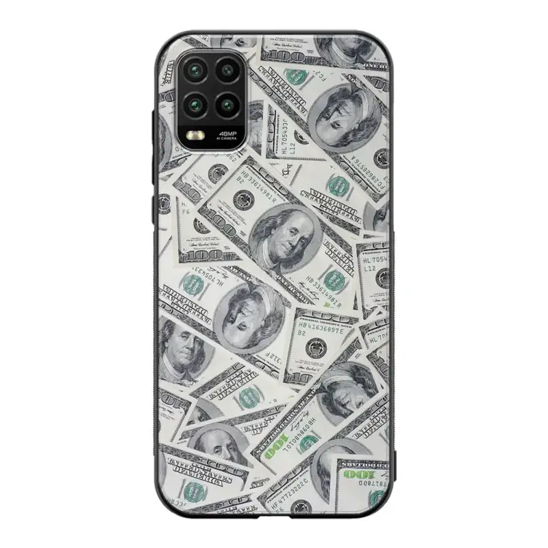 Xiaomi Mi 10 Lite seteli suojakuoret - Dollarit