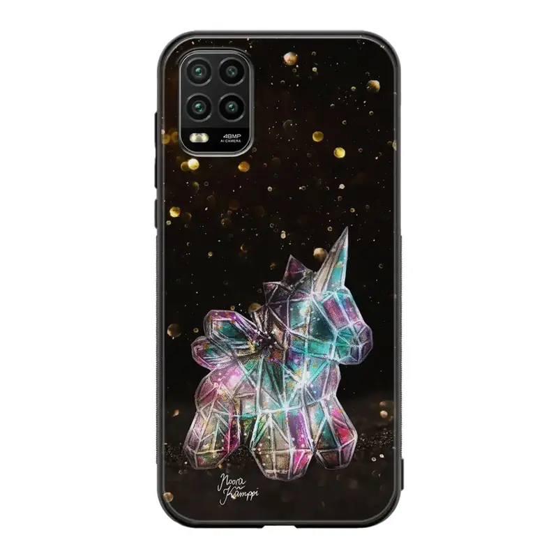 Xiaomi Mi 10 Lite unicorn suojakuoret - Kulta - Noora Kämppi