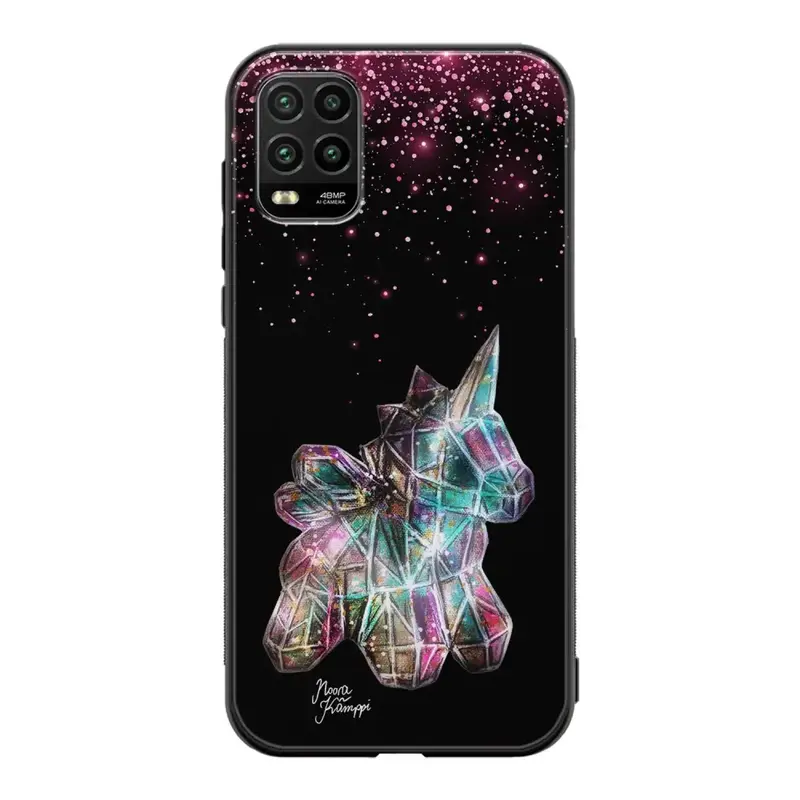 Xiaomi Mi 10 Lite unicorn suojakuoret - Pinkki - Noora Kämppi