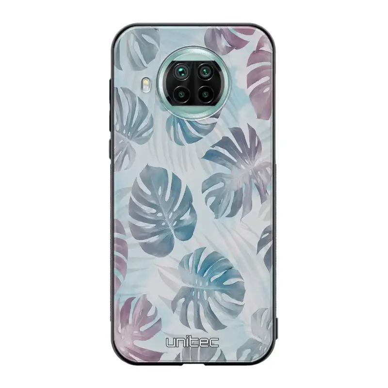 Xiaomi Mi 10T Lite kukka suojakuoret - Monstera Texture