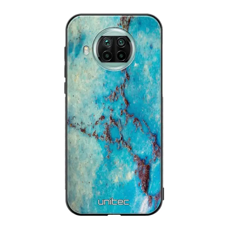 Xiaomi Mi 10T Lite marmori suojakuoret - Turquoise Marble